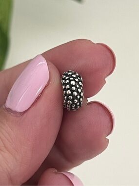 Retired Pandora Beaded Beauty Spacer Charm, 925